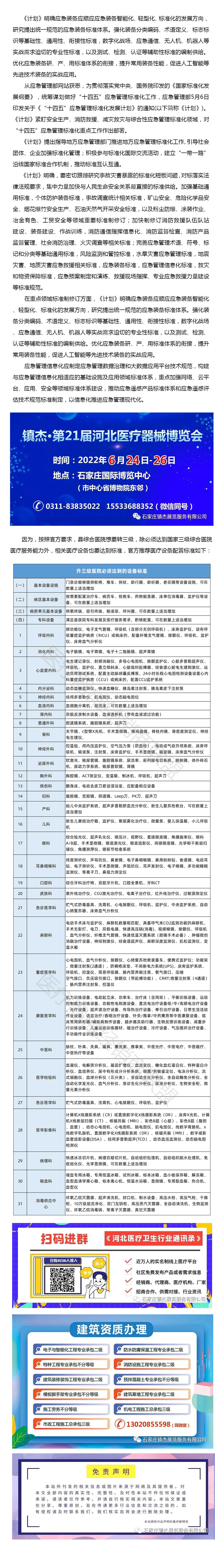 官方發(fā)文，1.68萬縣醫(yī)院設(shè)備配置開始“升級”！